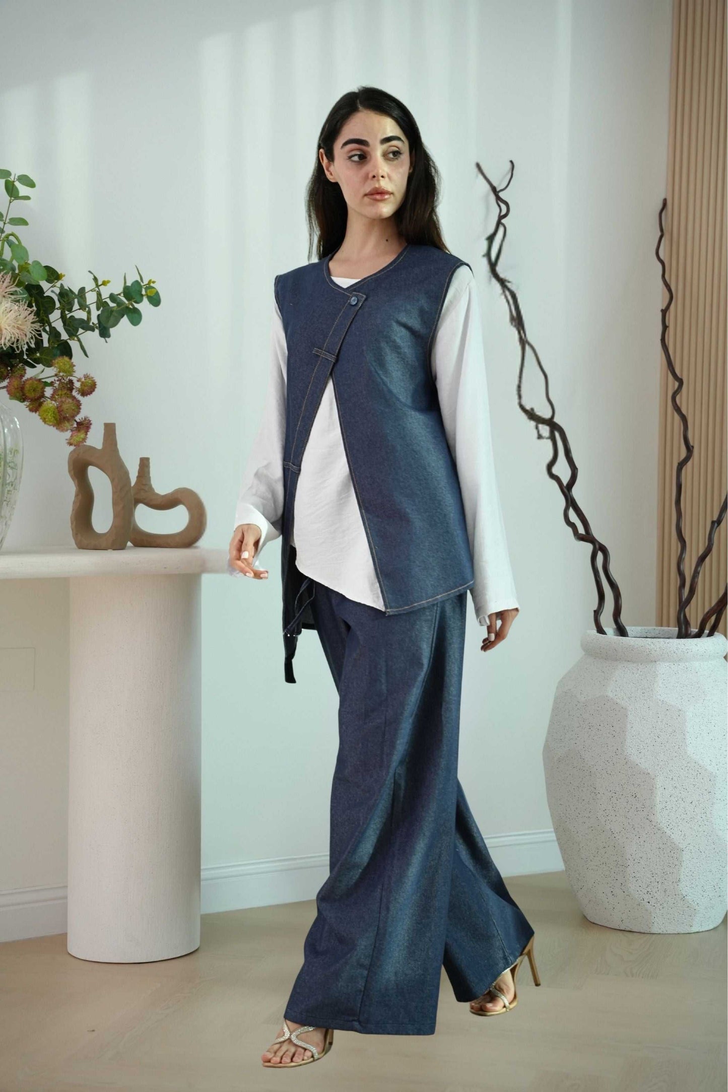 Indigo Layered Set
