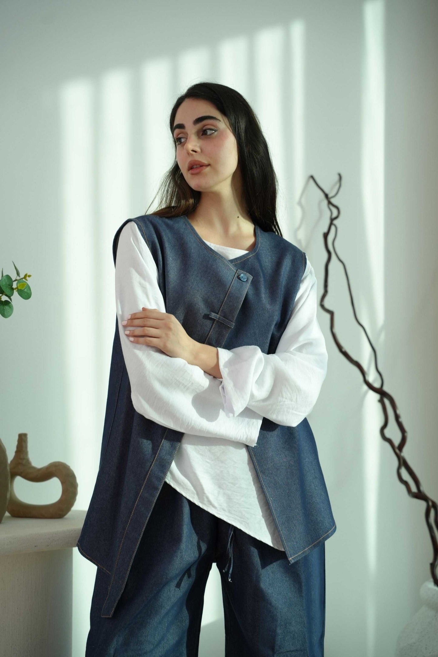 Indigo Layered Set