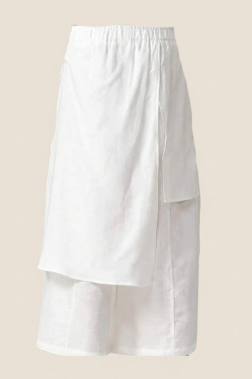 Load image 1 in gallery view. Haroof Palazzo - Detail view - Arabic calligraphy architectural design - AWAASHI Premier modest fashion
