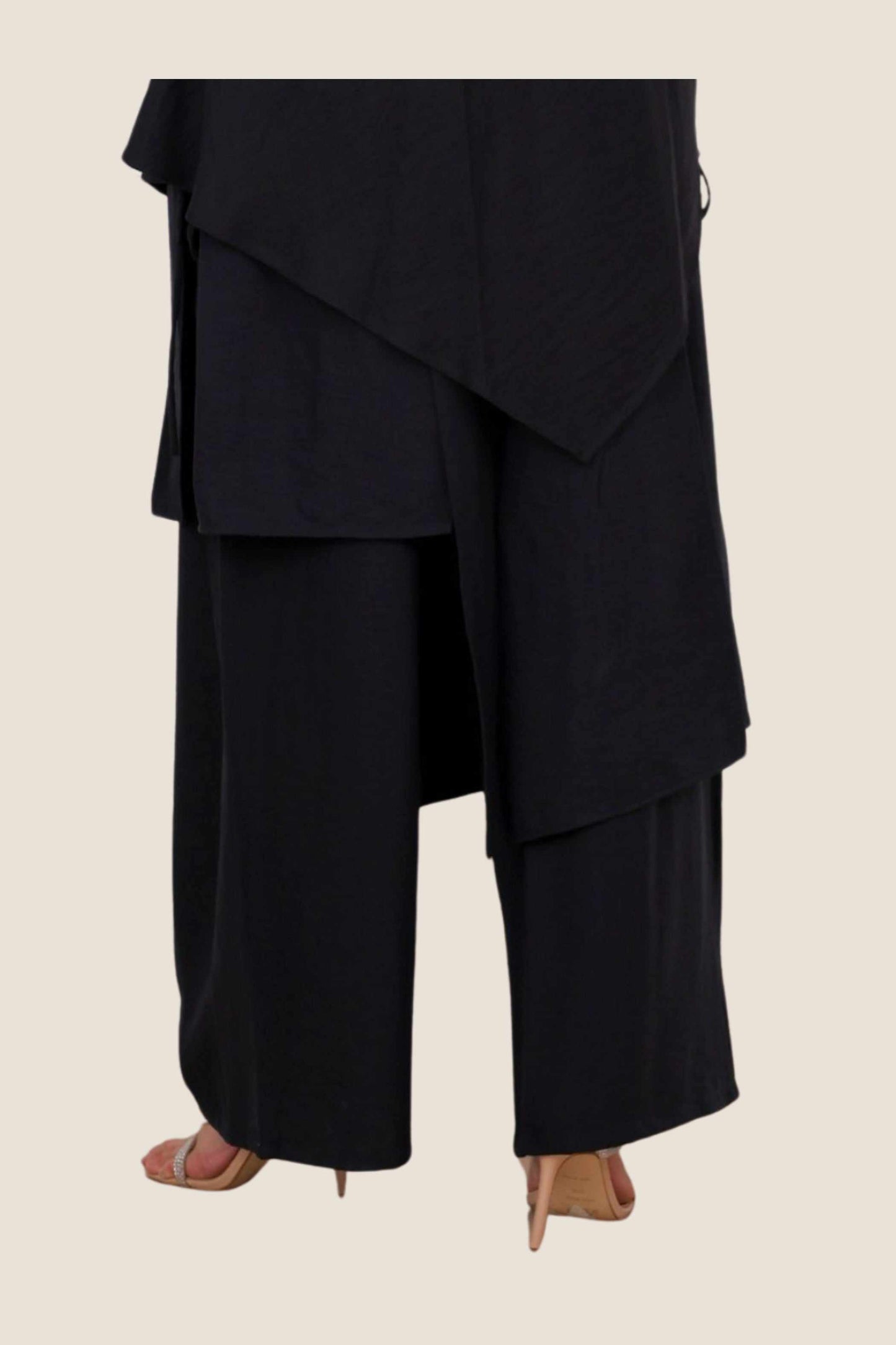 Haroof Palazzo Black