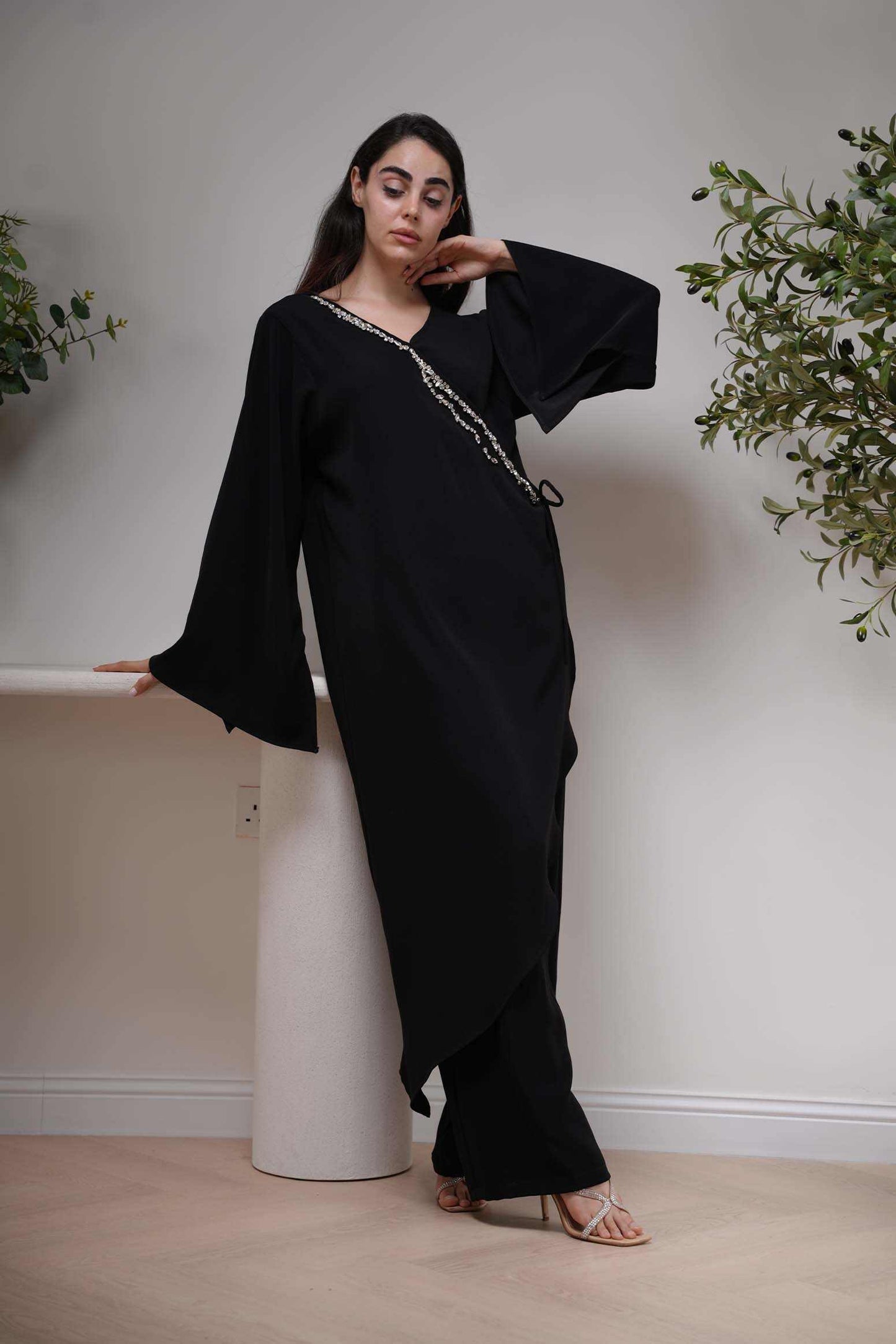 Radiance Wrap in Noir