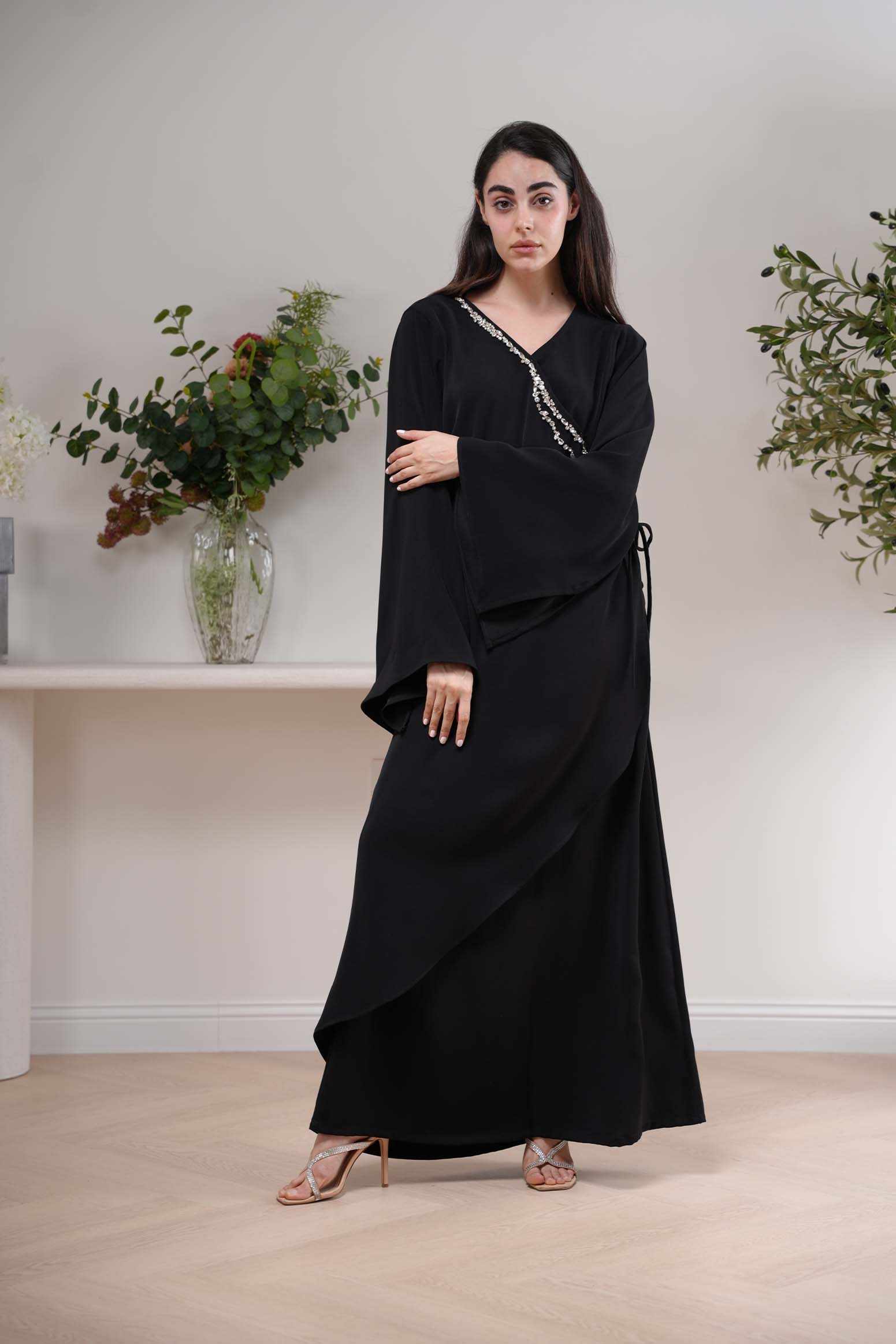 Radiance Wrap in Noir